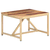 Greatstore Stranska mizica 60x60x40 cm trden palisander