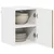 vidaXL Stenska kuhinjska omarica 2 pcs Sonoma hrast 30 x 31 x 40 cm