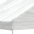 Sjenica s krovom bijela 4,46 x 2,28 x 2,69 m polietilen