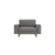 ATELIER DEL SOFA 1-Seat Sofa - fotelja Sparrow Loveseat Obsidian Walnut