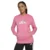 Adidas JG GLAM HD, dječiji pulover, roza JYD23
