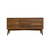 HANAH HOME Vina 02 1048 Walnut Dark Blue (Produživi trpezarijski sto, stolice i konzola (5 komada))