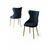 Hanah Home Set stolica Alpa, 85x59x98 cm, 4 komada, Antracit