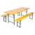 Green Bay Premium set sto + 2 klupe 200 x 80 cm - slavski set