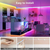 15m Set LED trak RGB IP20 -2x7,5m glasbeni