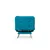 Atelier del Sofa Fotelja Misa 88x90x105cm Petrolej