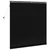 Venecijanska roleta Crna 155 x 160 cm 35 mm