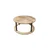 Hanah Home Klub sto Hole Round, 70x38x70 cm, Krem