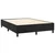 Vidaxl Box spring posteljni z vzmetnico črn 140x190 cm žamet