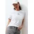 Trendyol Milla Ženska majica TWOSS24TS00160, Bela