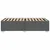 Vidaxl Posteljni okvir brez vzmetnice temno siv 80x200 cm blago