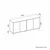 Hanah Home Konzolni sto Verona, 150x73x36 cm, Beli
