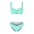 Trendyol Milla Ženski kupaći kostim Tbess26Bt00058, Tirkizni