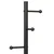 5five - Stalak za kapute TIGE 173x37 cm crni