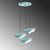 OPVIQ Visilica Eger Mr 964 Turquoise
