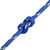 vidaXL Večnamenska uporabna vrv 6 mm 25 m Modra PP