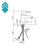Rosan Slavina za lavabo CubO3 JC30101