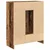 Komoda s ladicama i vratima staro drvo 73x31x90 cm