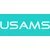 USAMS USB kabel - USB tip C / microUSB / Lightning 1,2 m srebrn 1 kos.