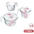 3x PYREX stekleni merilni vrč - 0,25 l, 0,5 l, 1 l