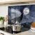 shumee Elegantne steklene table 2 kosa Wolf Today Full Moon 2x40x52 cm