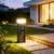 Brilagi -Spoljašnja lampa sa 2 SCHUKO utičnice PILLAR 1xG9/11W/230V IP44 antracit