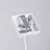 Sollux SL.1397 - Luster na sajli PRYSM 1xG9/8W/230V bela