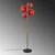 Opviq Podna lampa Benek-20-15-14521, Crvena