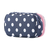 PIXIE CREW študentski pencil case modra z belimi pikami