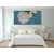 Slika srce s citatom – Home is where your heart is - 200x100