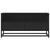 TV ormarić crni 80x34,5x40 cm konstruirano drvo i metal