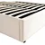 Tapacirani Krevet Sienna -Exklusiv- 160/200 cm , bež