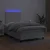 Krevet box spring s madracem LED bijeli 120x200 cm umjetna koža