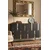 Hanah Home komoda Nota 120, 120 cm, antracit / srebrna