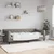 Vidaxl Raztegljiva postelja taupe 90x200 cm blago