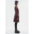 Ženski plašč DEVIL FASHION - Irregular - RED - CT21302