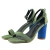 Mona Shoes Ženske sandale, Zelene
