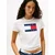 Tommy Jeans Majica mornarska/rdeča/bela
