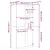 Vidaxl Garderobna omara 90x52x200 cm