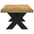 Stol za kavu NOAIN Noge u obliku slova X 120x60x40 cm