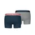 PUMA Everyday Boxer Briefs (2-Pack) Men, Clothing, Blue/Grey Melange, 5