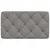 Vidaxl Blazina za vzglavje taupe 80 cm blago