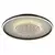Globo 68288D3 - LED plafonsko svetlo MIRRORA 40W/230V, prečnik 51,5 cm, u crnoj boji