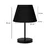 Opviq Stona lampa, Crna