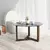 Hanah Home Klub sto 75x40x75cm Sivi