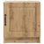 vidaXL Nočna omarica 2 pcs Artisan hrast 43 x 34,5 x 47 cm