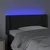 LED uzglavlje crno 93x16x78/88 cm od umjetne kože