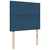 Vidaxl Box spring postelja z vzmetnico modra 120x190 cm blago