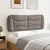 Vidaxl Blazina za vzglavje Hvar taupe 120 cm blago