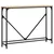 Konzolni stol boja hrasta 102 x 22,5 x 75 cm konstruirano drvo